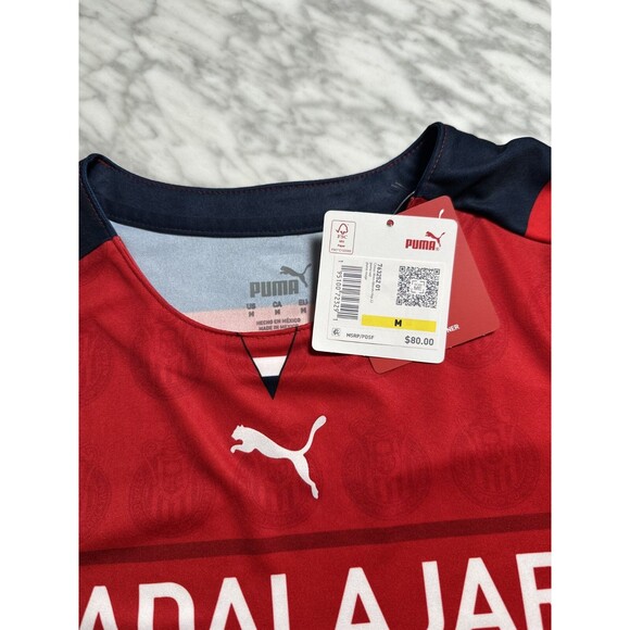 Puma Liga MX Chivas Guadalajara Women's Medium 3rd Jersey 21/22 NEW 763252 01 - Picture 6 of 7